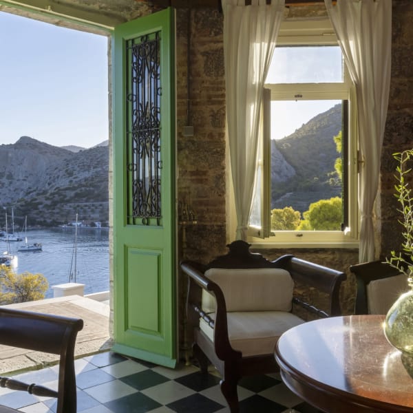 Sea views abound from wherever you are.