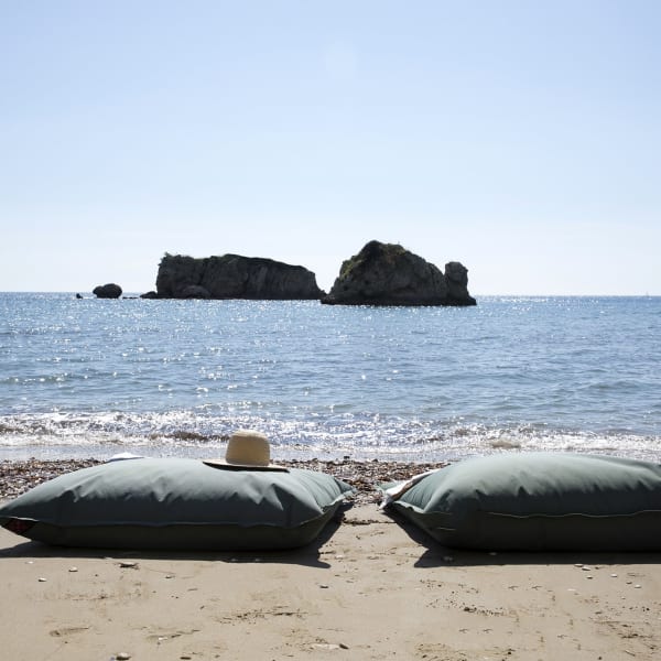 A stroll through the gardens leads to this wonderful sandy beach.