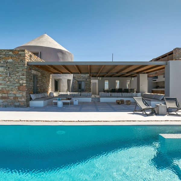 Piedra is in part an homage to the windmills that dot the islands of the Cyclades.