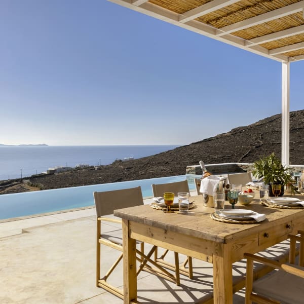 All set for lunch with a view.