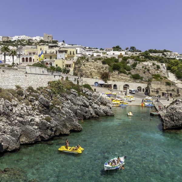The lovely coastal town of Castro is only a few minutes walk from the villa.