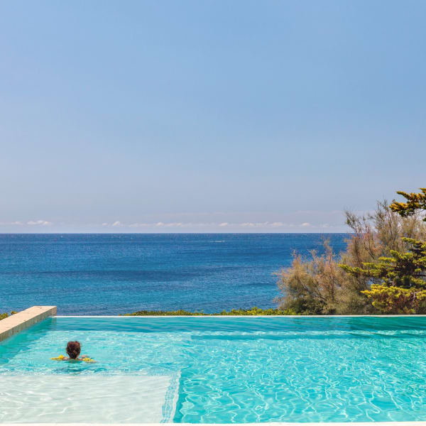 Fabulous views of the sea.
