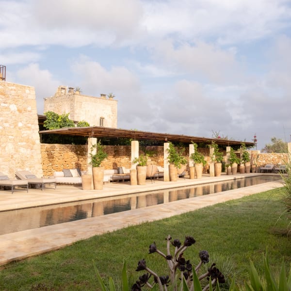Masseria Palaci's irresistible 25m-long pool. 