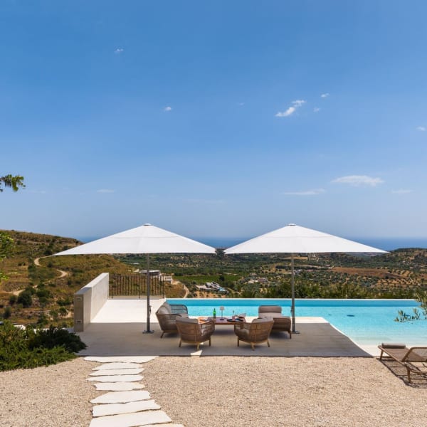 The path to the pool.