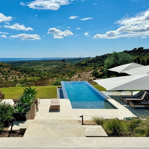 Wonderful views from the pool.