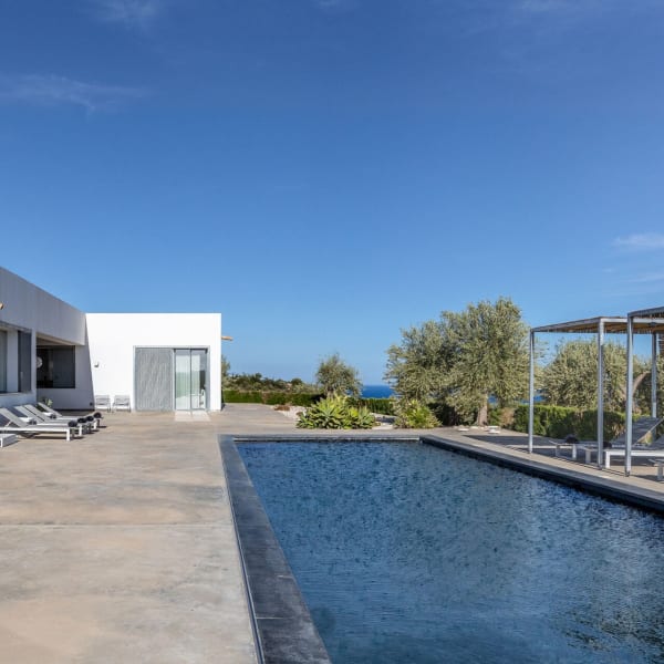 Dietro al Muro seen from the pool area.