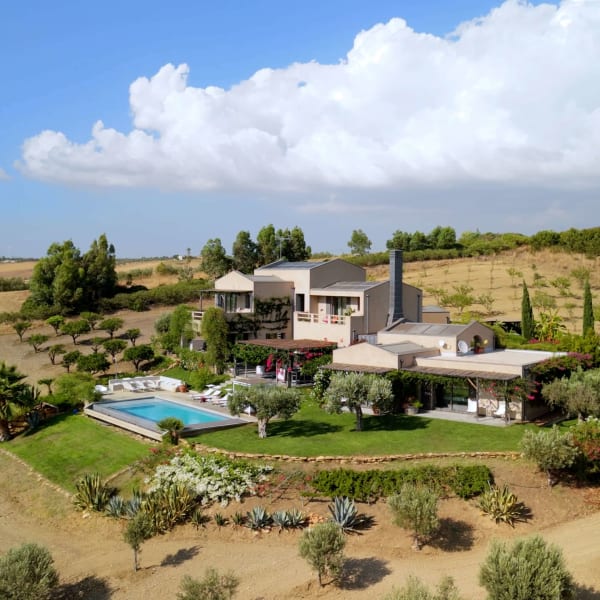 Aerial views of Angheli