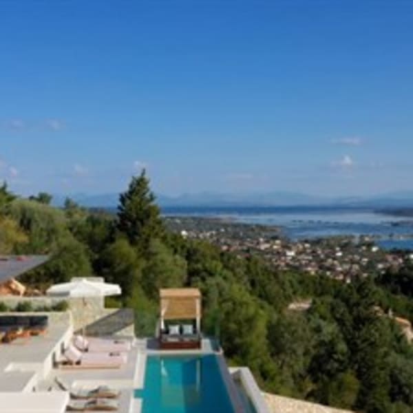 Aerial views of Casa Rosemary