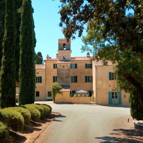 Aerial views of Villa Talamo