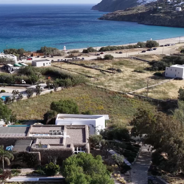 Aerial views of Villa Theros