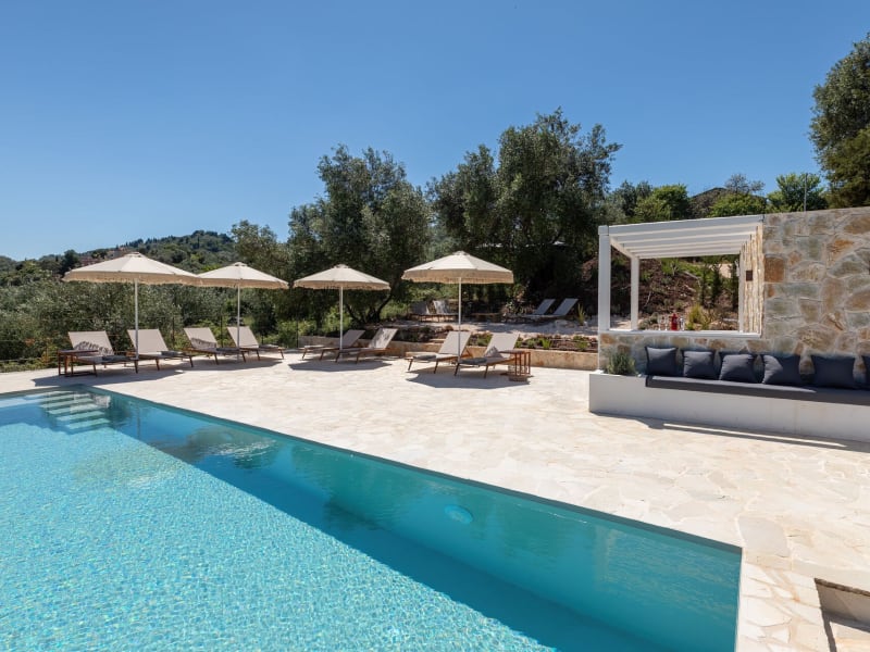 Elyssia's gorgeous pool area.