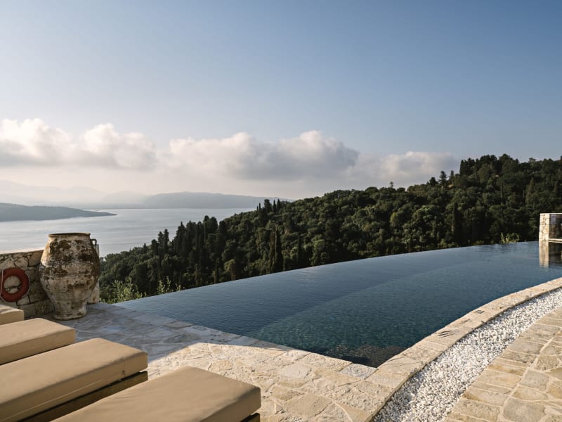 The gorgeous pool with its sensational views.