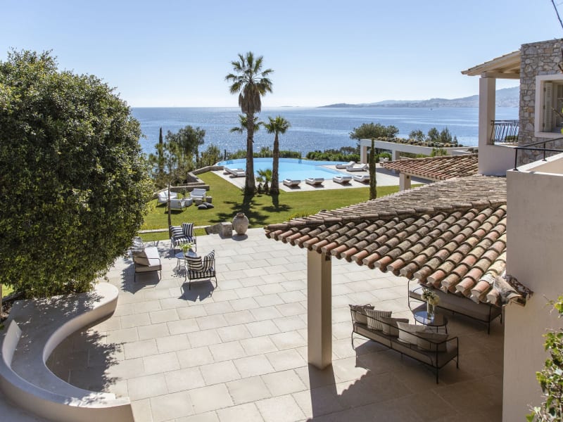 Glorious sea views abound at Koralli.