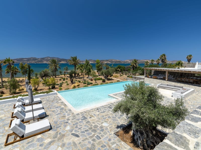 The vivid colours of the Cyclades.