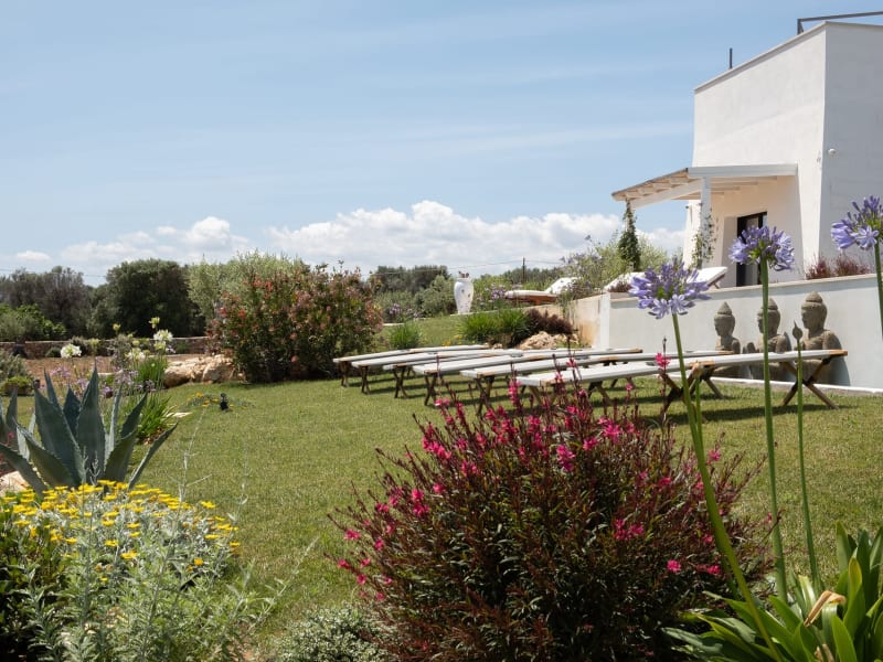 The beautifully tended gardens.