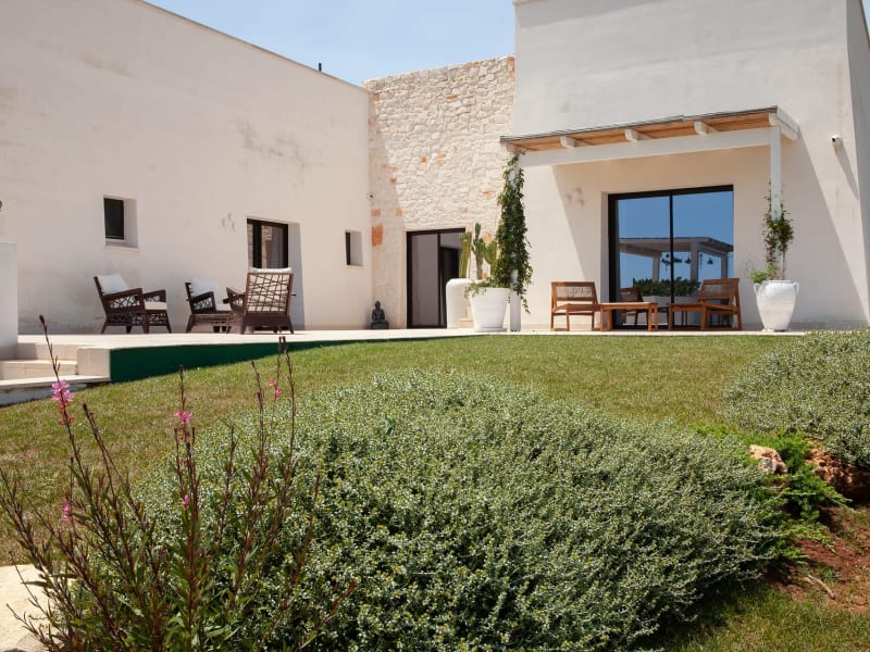 The manicured gardens surrounding the property are a delight to explore.