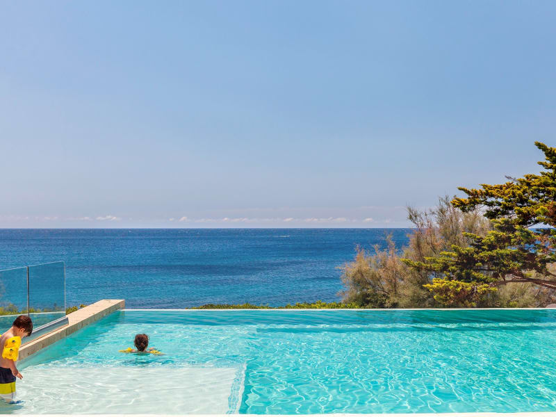 Fabulous views of the sea.