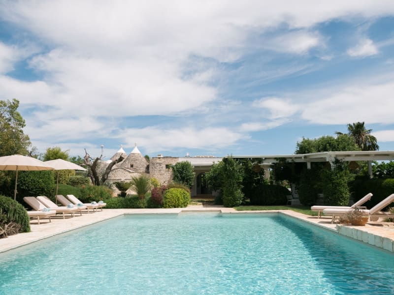 Trullo Terra Dolce's beautiful pool.