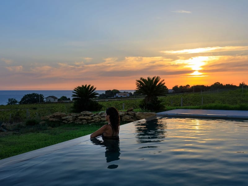 Sunset at Belich is an unforgettably romantic moment of the day.