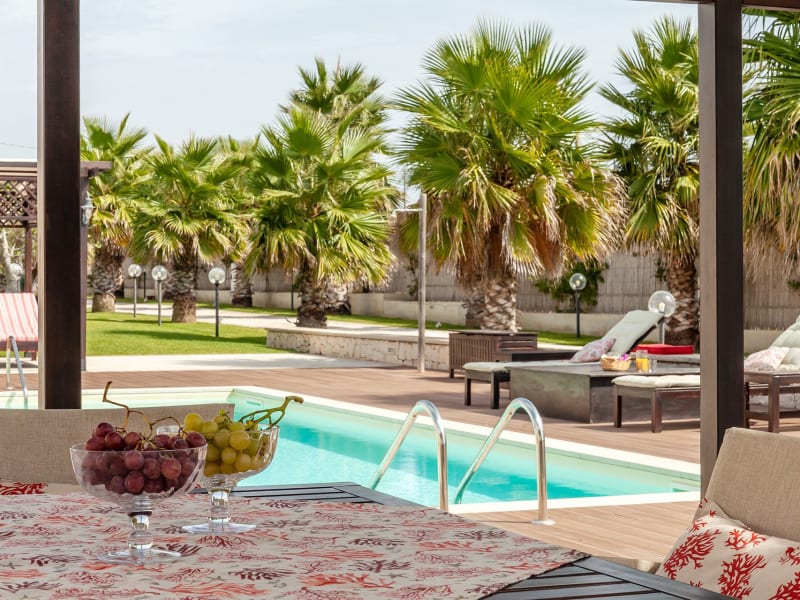 The fabulous pool area.