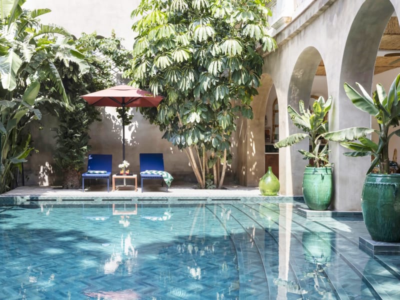 After a day's sightseeing, what could be better than a refreshing dip in the pool?
