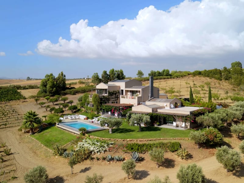 Aerial views of Angheli