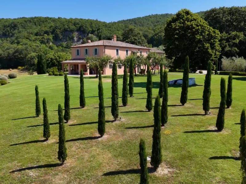 Aerial views of Casalberna