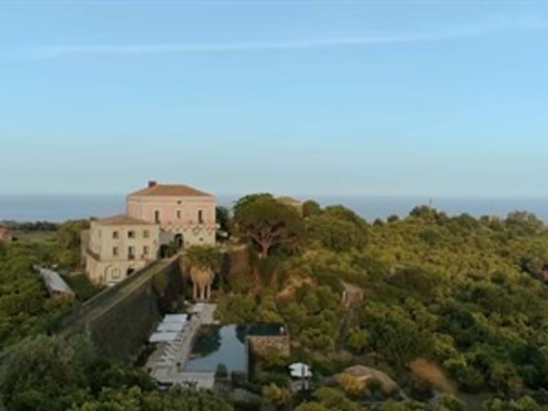 Aerial views of Rocca delle Tre Contrade