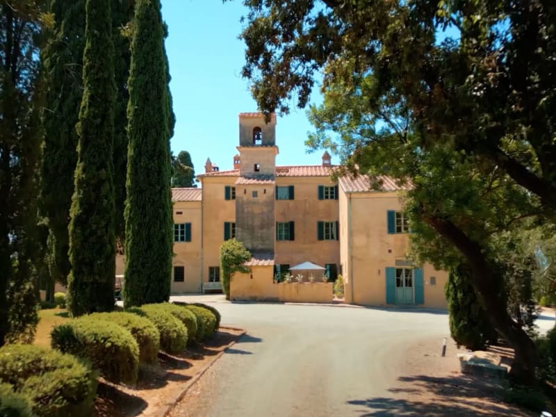 Aerial views of Villa Talamo