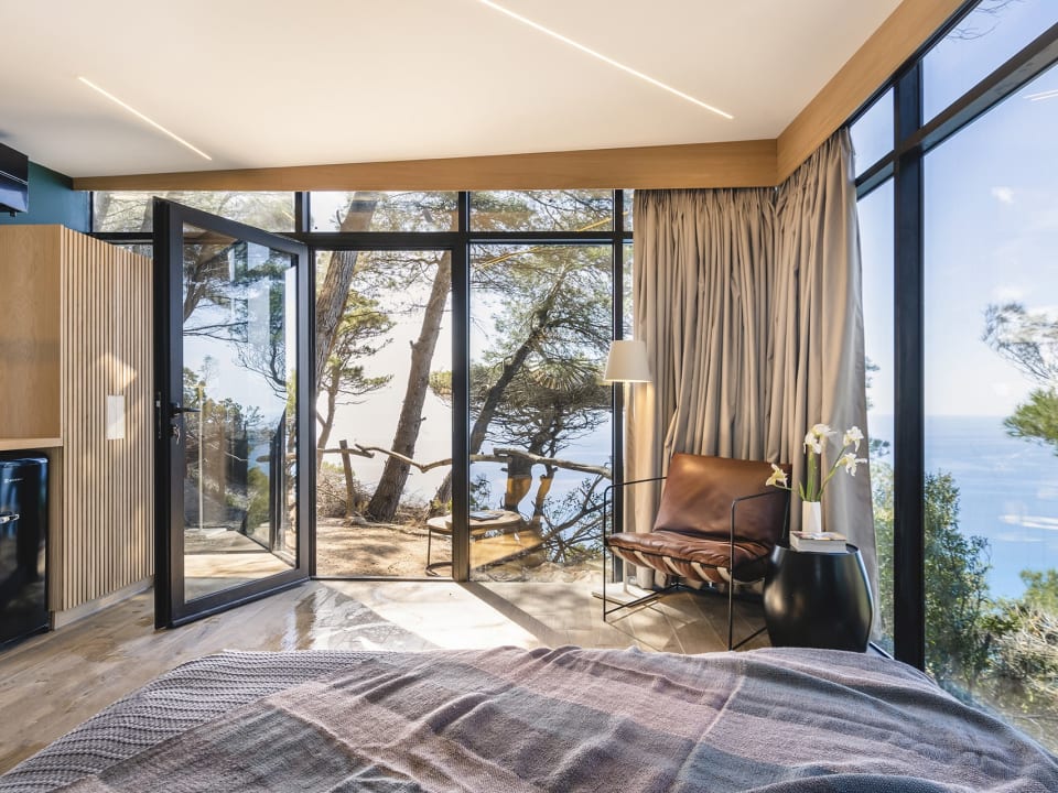 Awe-inspiring views from one of the cabins.