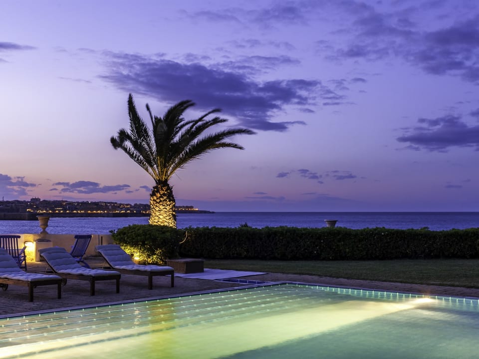A magical atmosphere at sunset.
