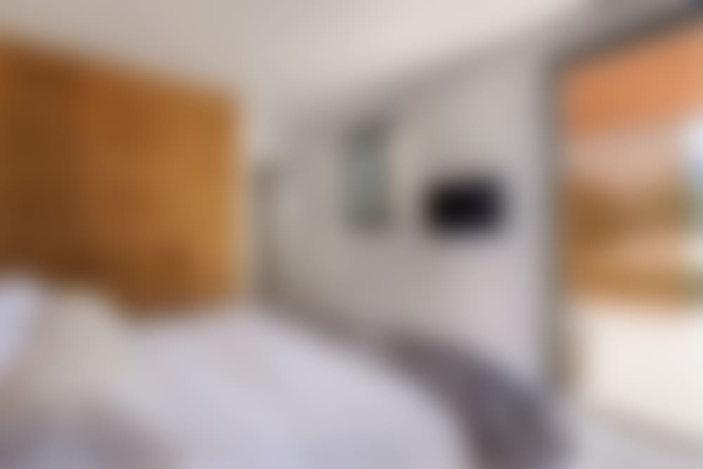 The last bedroom of the main house, a double-twin accessed externally from the terraces. (Bedroom 5)