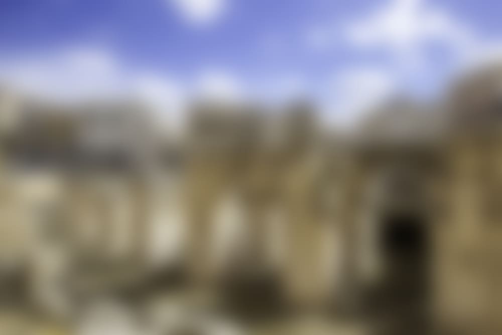 The amphitheatre in Lecce which, in its heyday could seat up to 25,000 spectators.