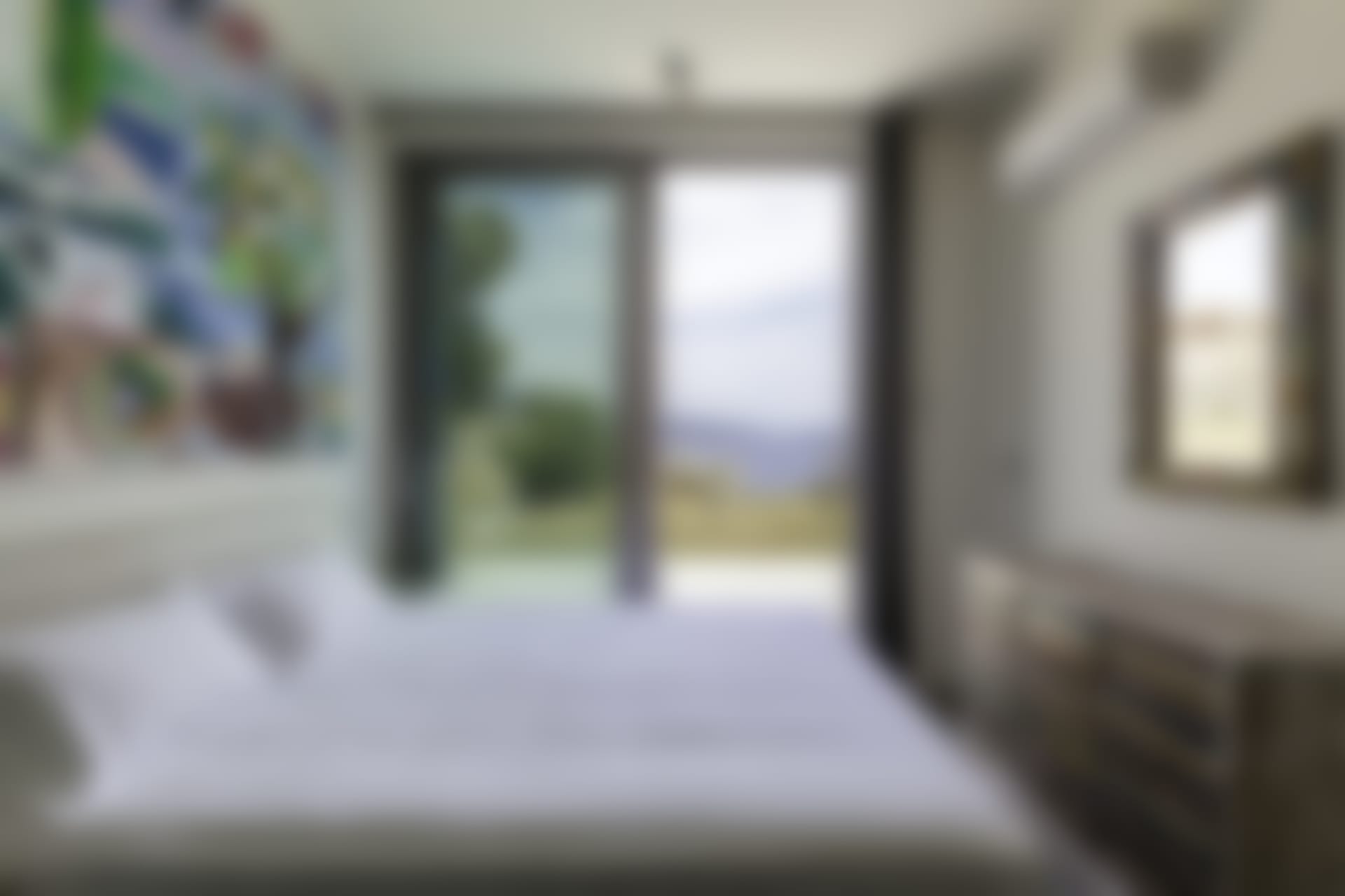 The double bedroom in the independent suite (bedroom 4). 