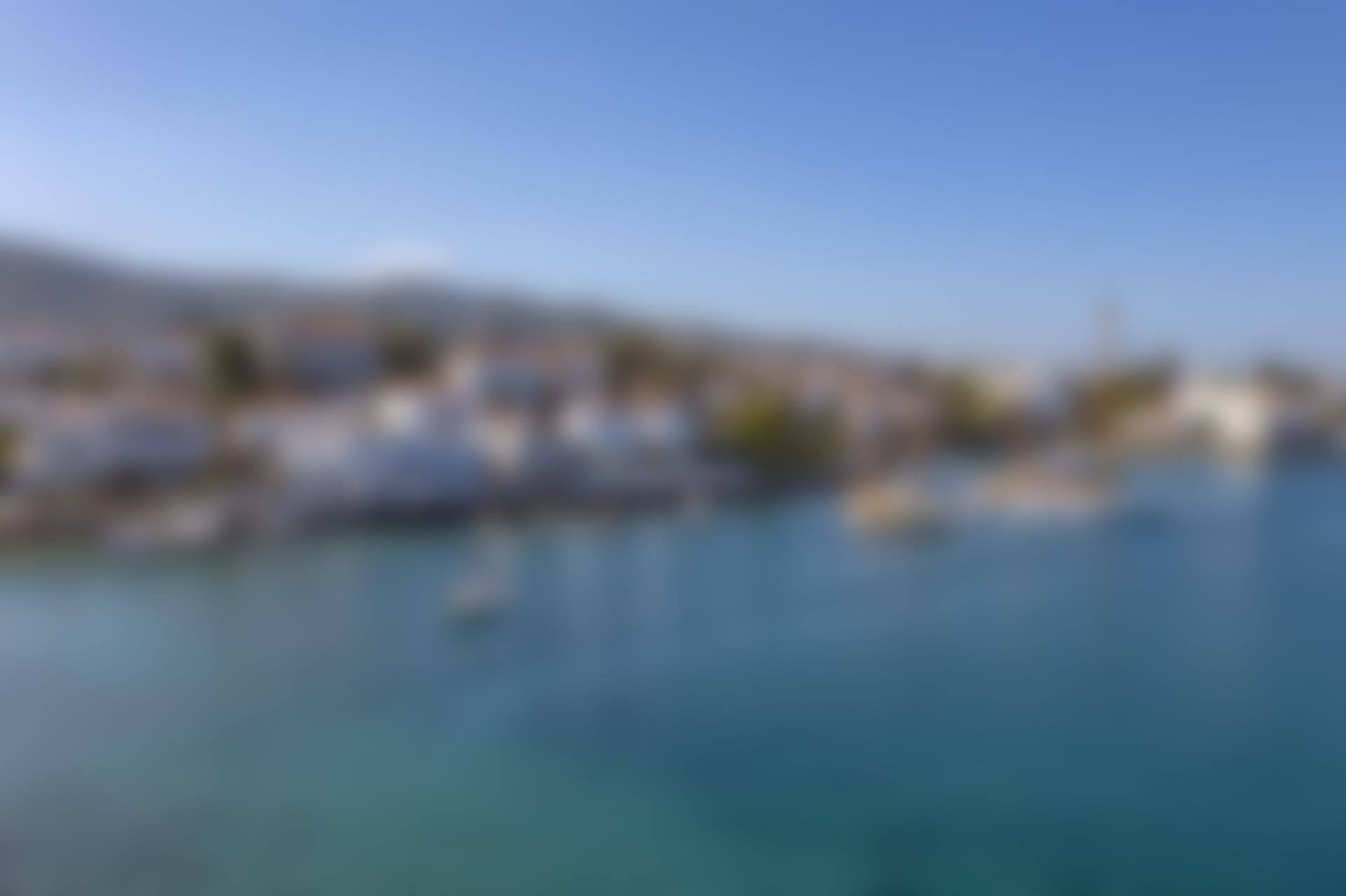The charming old port in Spetses Town is about a 10-minute walk from Cleonice.