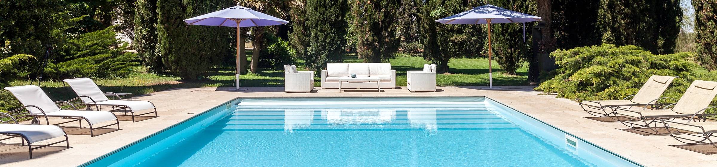 All villas with heated pools