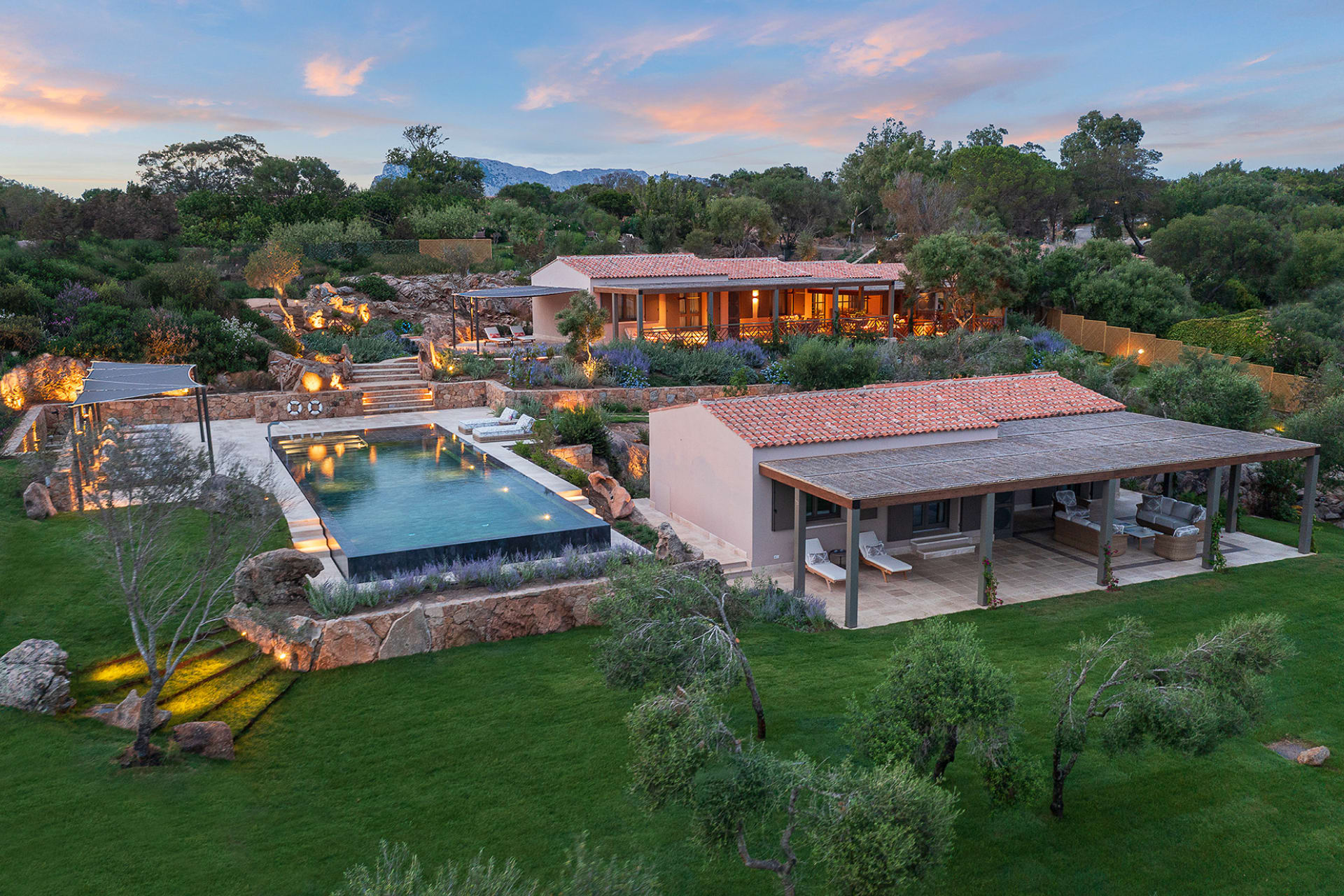 Luxury villas in Sardinia