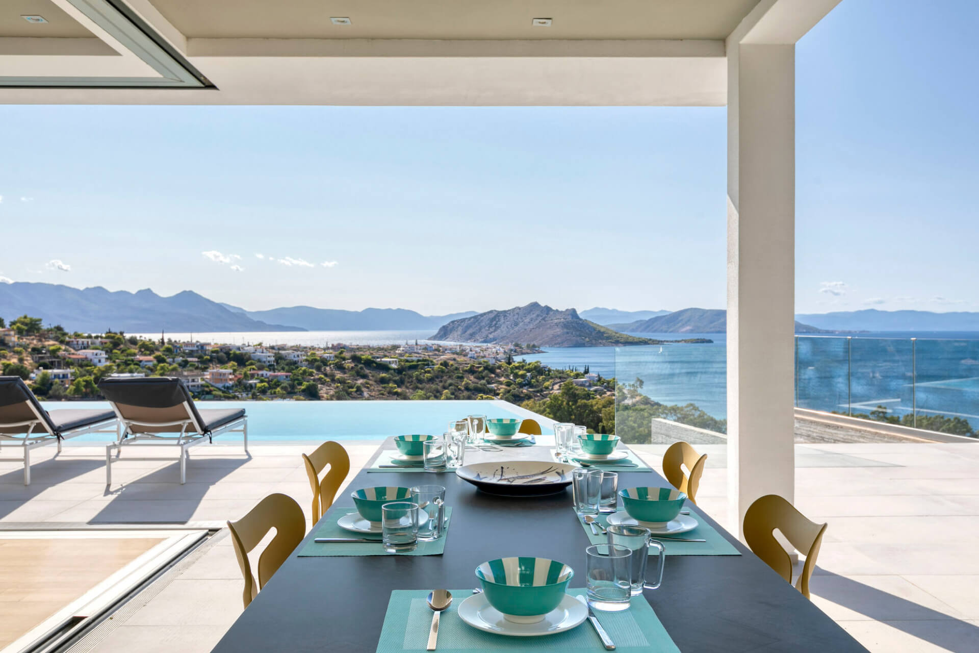 Luxury villas on Aegina