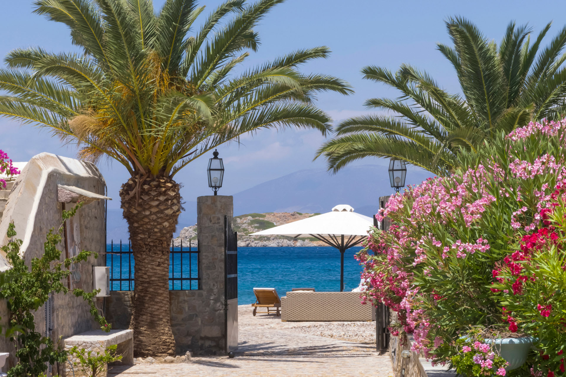 Luxury villas on Hydra