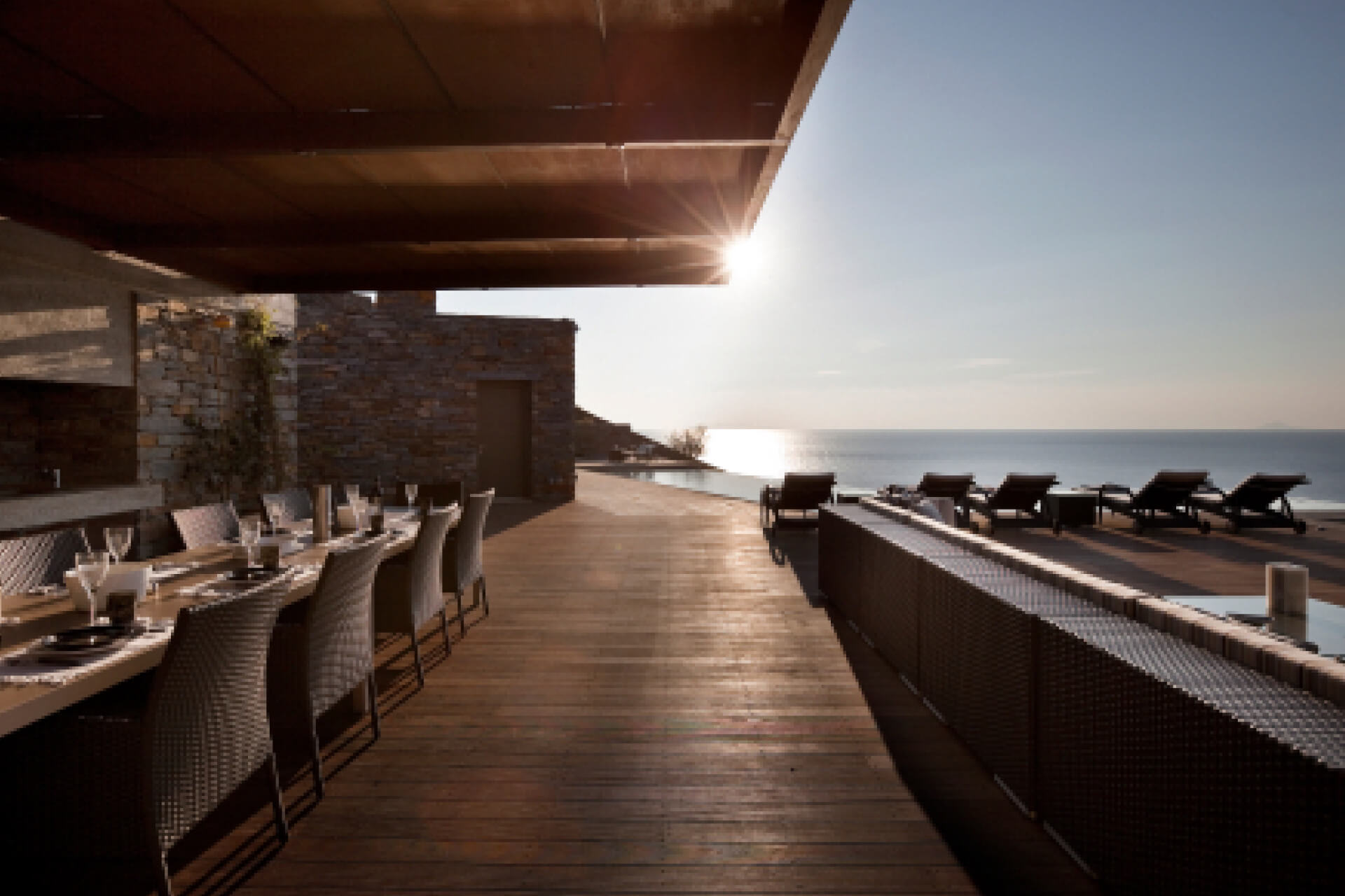 Luxury villas on Kea