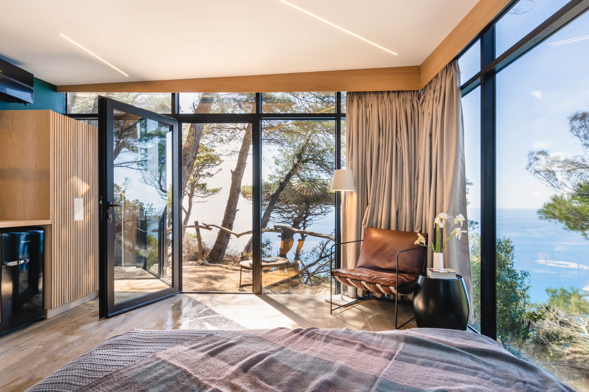 Modern design villas Greece