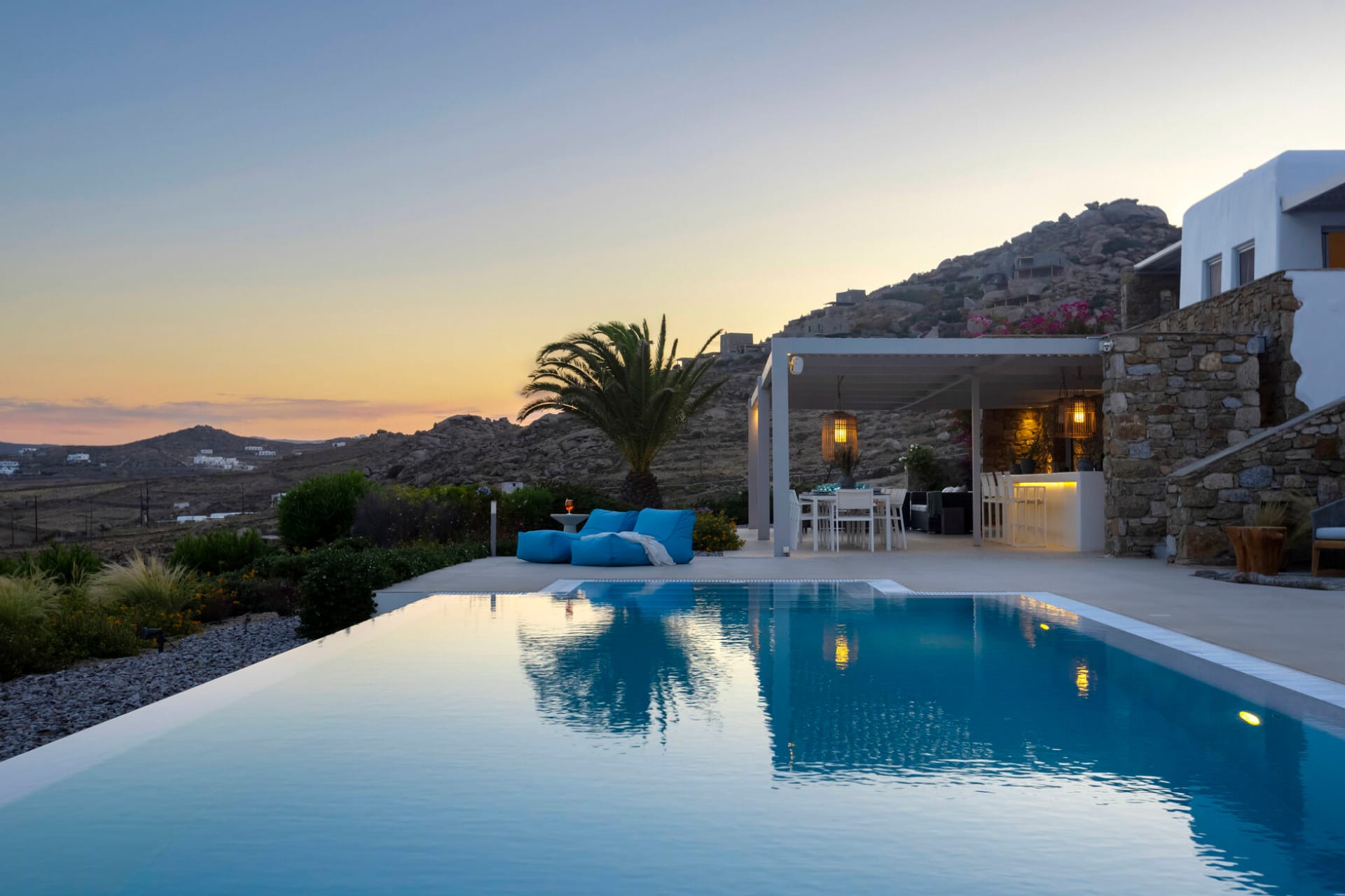 Luxury villas on Mykonos