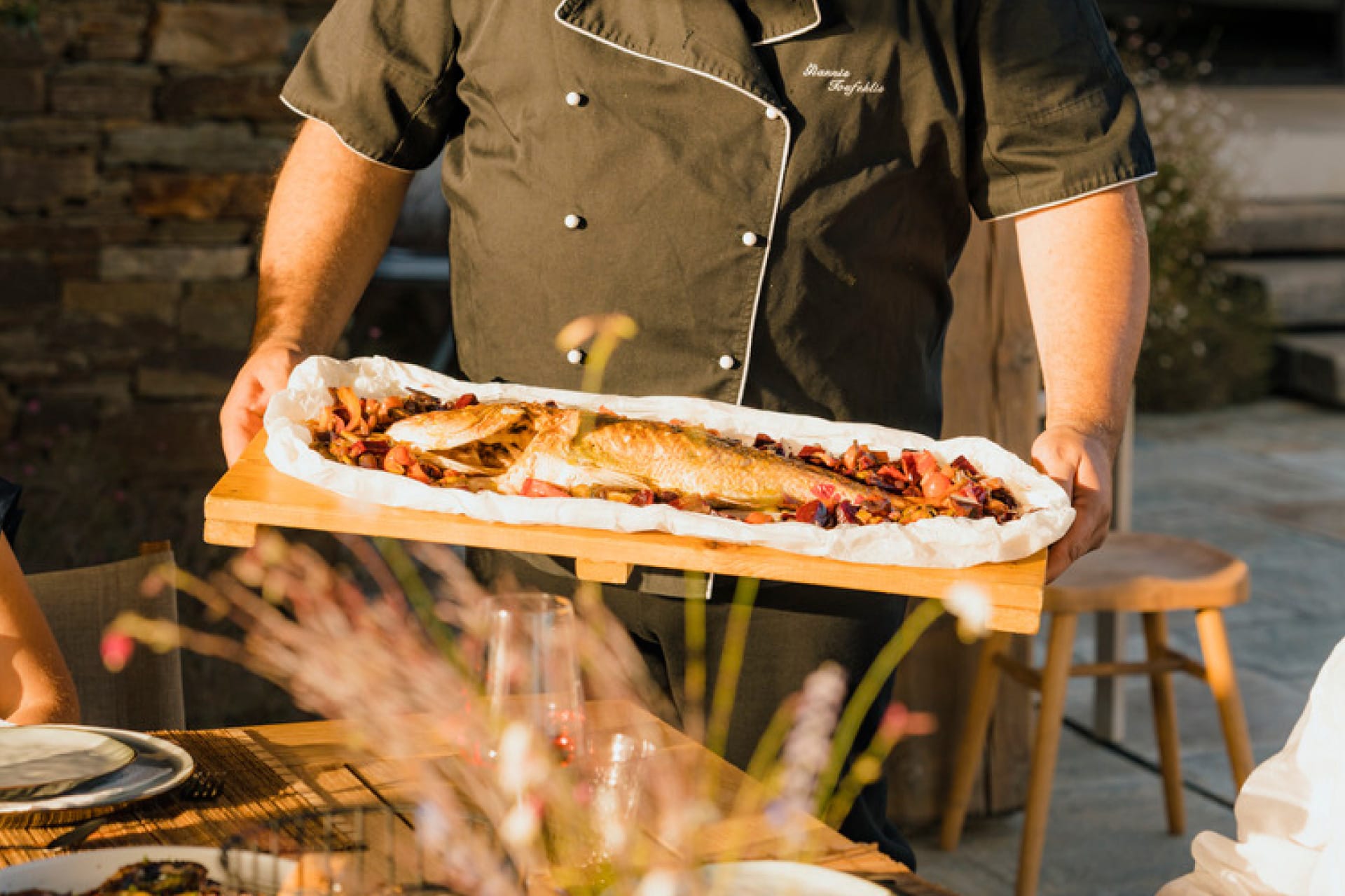 Villas with a cook included