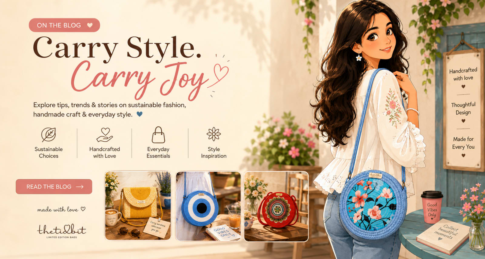 TheTidbit Stories — Carry style, carry joy. Tips, trends and handmade bag inspiration