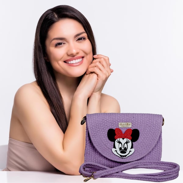 Handmade Jute Classic Sling — Mikey Purple