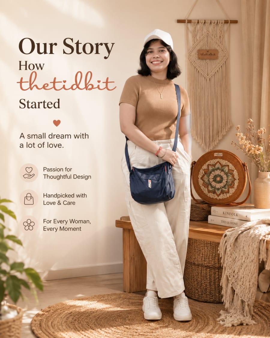 TheTidbit founder — Our Story: How TheTidbit started. A small dream with a lot of love.