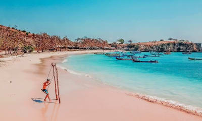 Pink Beach and Southeast Gili Islands Tour – Full Day