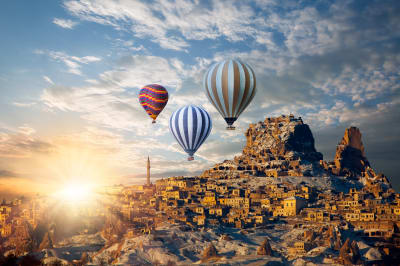 DELUXE Cappadocia Hot Air Balloon Flight – 1.5 hours