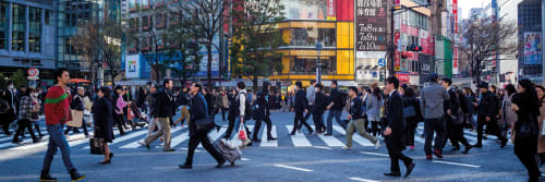 Shibuya Pedestrian Crossing: The “Times Square” of Tokyo