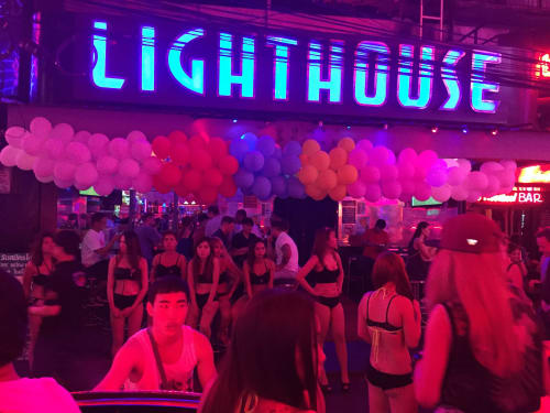 Nana Plaza and Soi Cowboy in Sukhumvit  